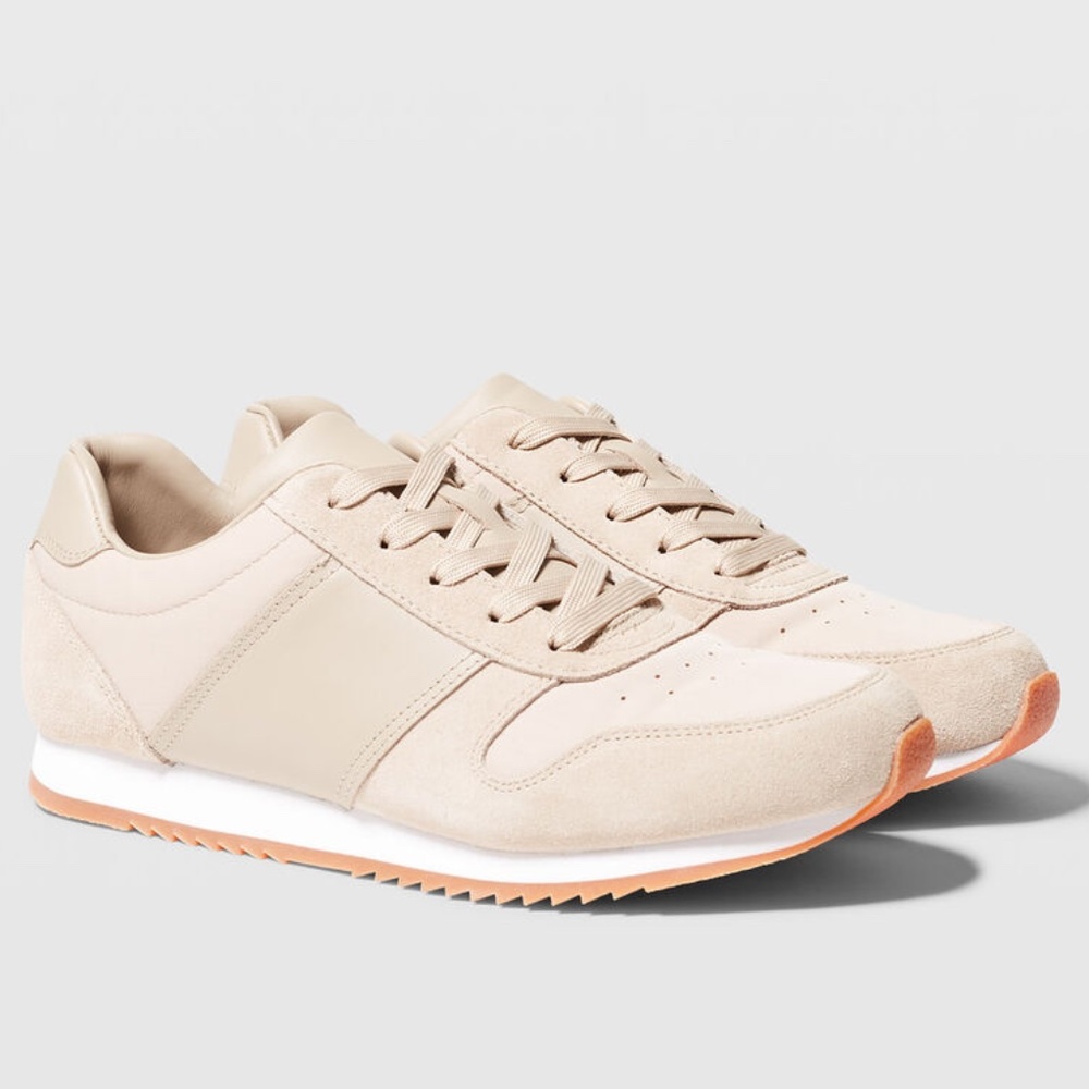 Club Monaco Runner Sneakers - Brand New(no tags for shoes) - NEVER WORN - Khaki